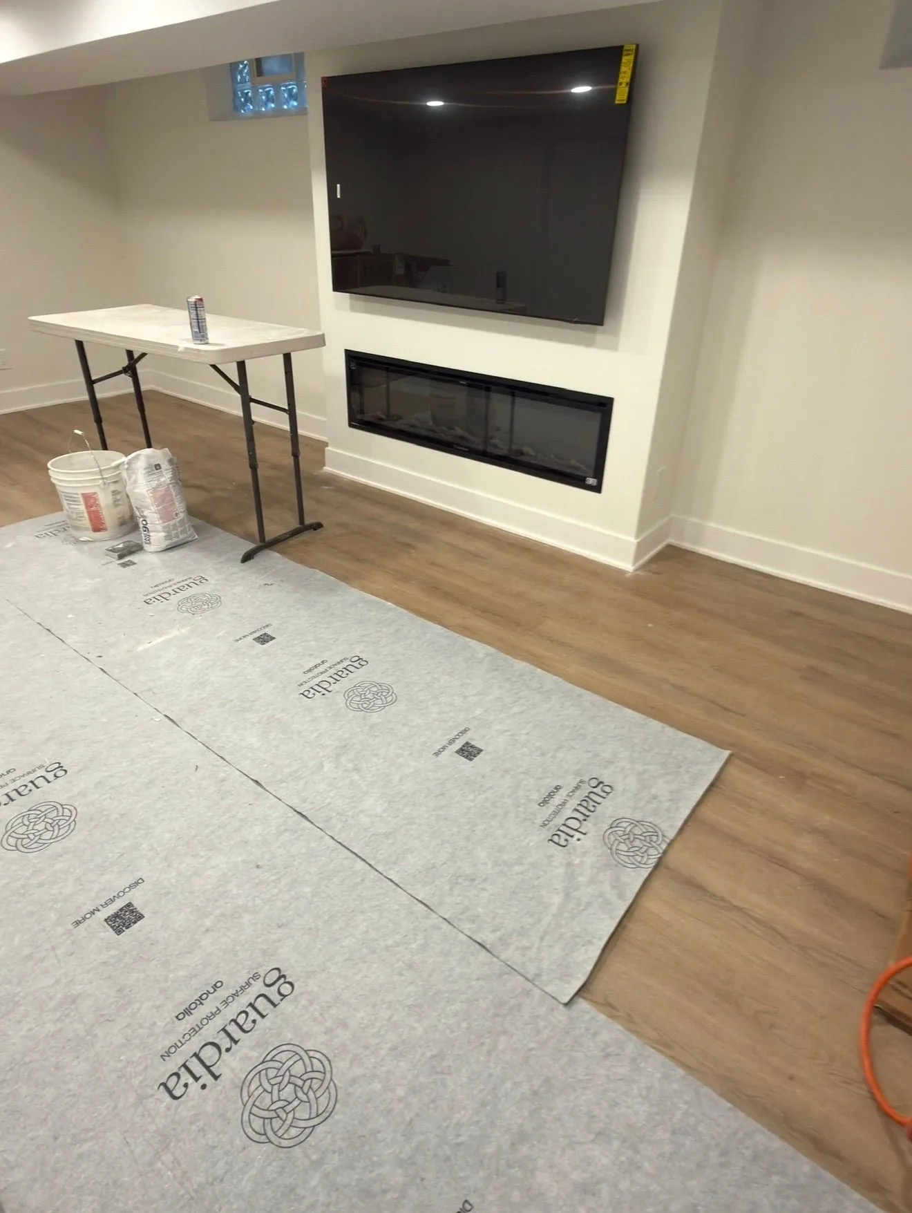 Interior cleared after construction debris removal in Royal Oak MI